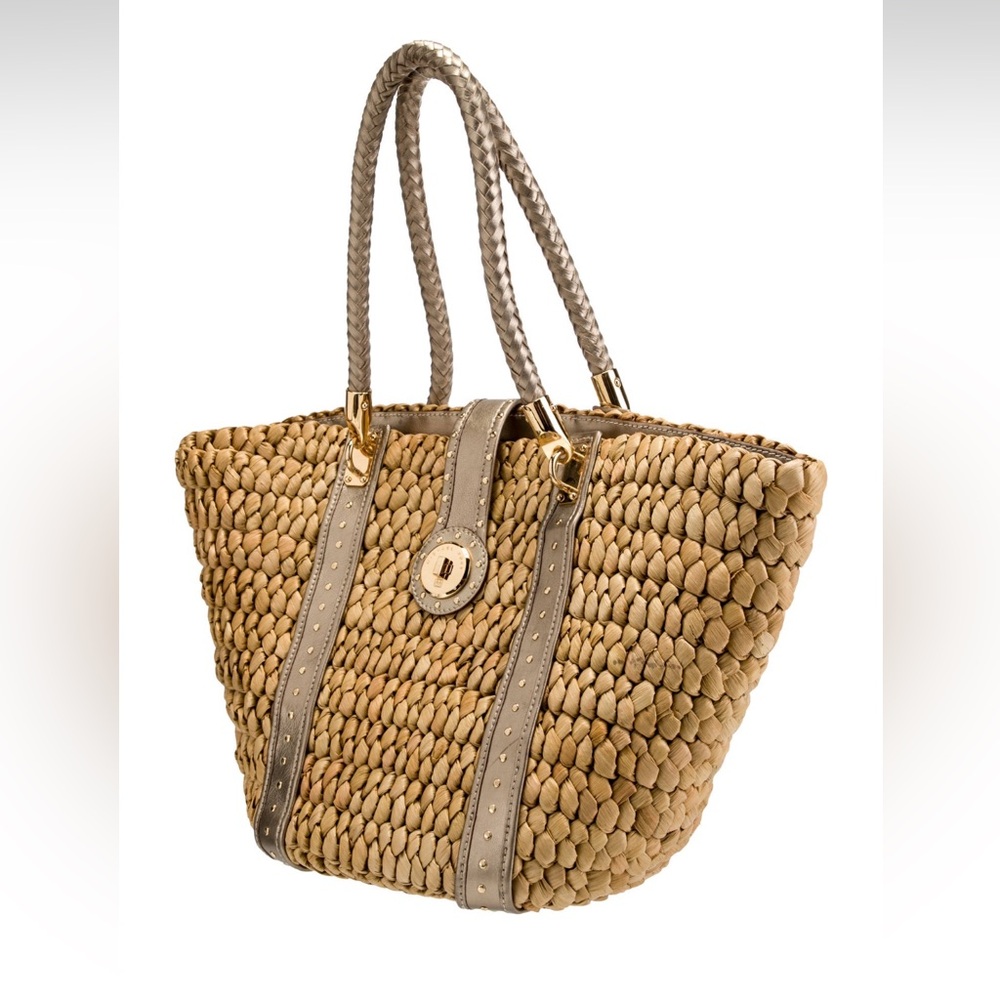 MICHAEL Michael Kors Tan and Gray Shoulder Bag